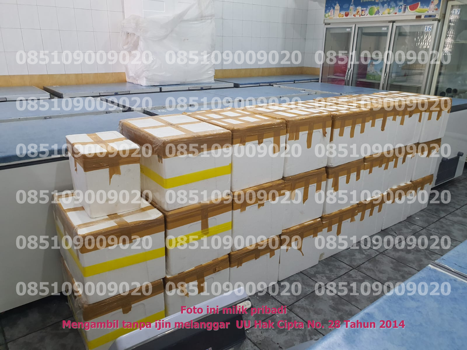 Hasil Packing Styrofoam 2